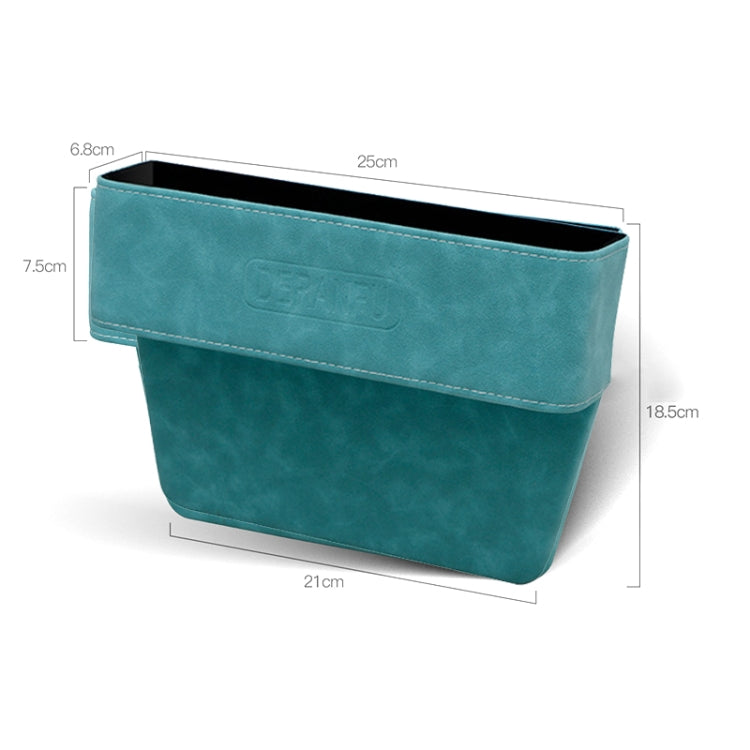 DE RAN FU Car Seat Storage Box Cup Holder Fur Citrine Phone Sundry Storage Box(Grey)
