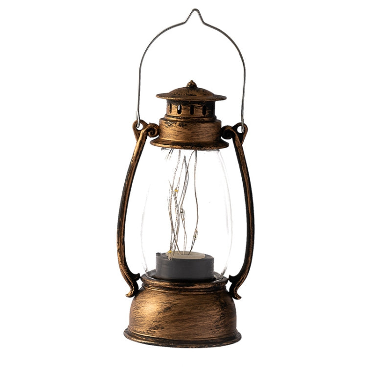 Retro Lantern Table Decoration Christmas Scene Decoration Simulation Oil Lamp(Bronze) - Decoration Lamps by PMC TechLife | Online Shopping South Africa | PMC TechLife