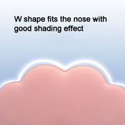 3D Cloud Eye Mask Ice Silk Slow Rebound Memory Foam Sleep Comfort Eye Mask(Green)