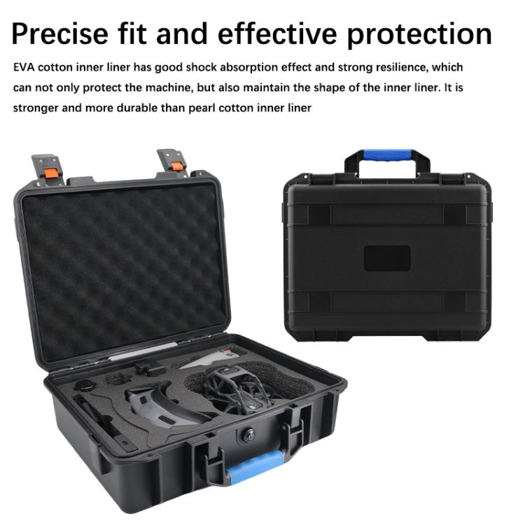 For DJI Avata Drone Explosion-proof Box Shockproof And Waterproof Bag(Black) -  by PMC TechLife | Online Shopping South Africa | PMC TechLife