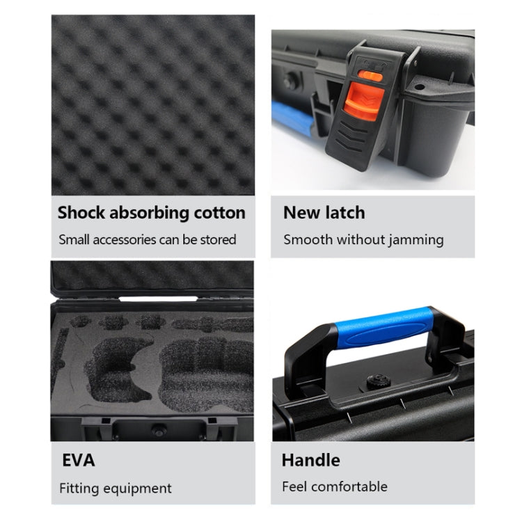 For DJI Avata Drone Explosion-proof Box Shockproof And Waterproof Bag(Black) -  by PMC TechLife | Online Shopping South Africa | PMC TechLife