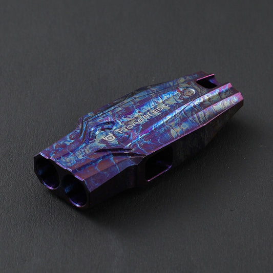 KS014 Dual Tube Outdoor Survival Referee Training High Frequency Whistle, Color: Colorful - free shipping - PMC Jewellery - Order now!