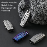 KS014 Dual Tube Outdoor Survival Referee Training High Frequency Whistle, Color: Colorful