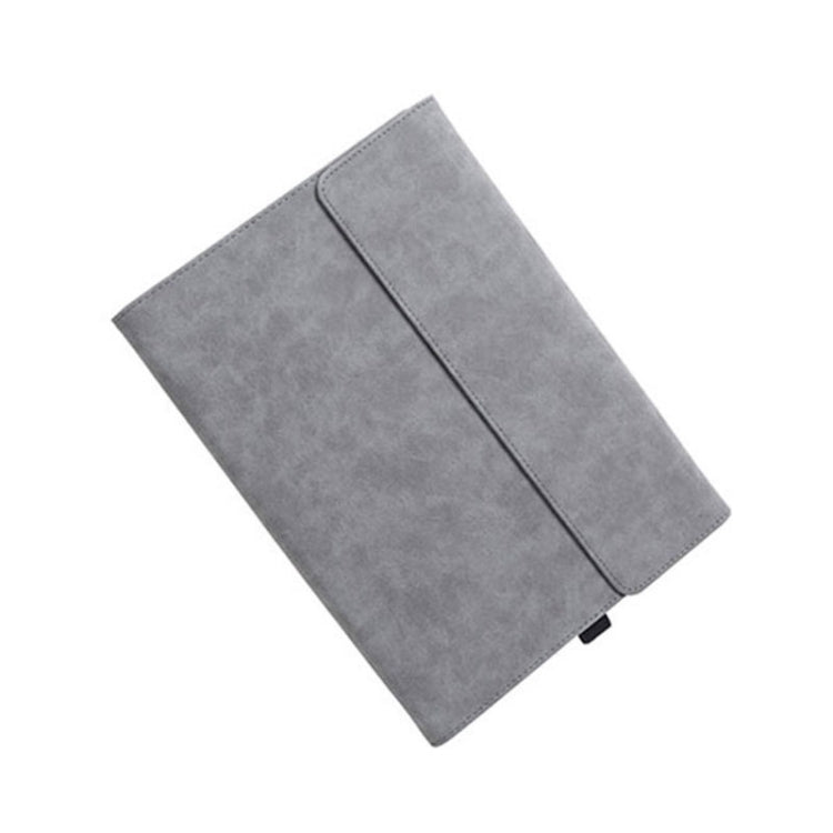 For Microsoft Surface Pro 8 Tablet Protective Case Holder(South African Sheepskin Gray Case) - Others by PMC Jewellery | Online Shopping South Africa | PMC Jewellery | Buy Now Pay Later Mobicred