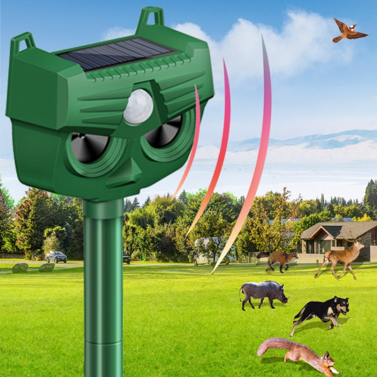 RC-543 Outdoor Solar Dog Repellent Infrared Ultrasonic Animal Bird Repellers - Outdoor Insect Repellent by PMC TechLife | Online Shopping South Africa | PMC TechLife