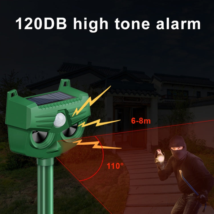 RC-543 Outdoor Solar Dog Repellent Infrared Ultrasonic Animal Bird Repellers - Outdoor Insect Repellent by PMC TechLife | Online Shopping South Africa | PMC TechLife