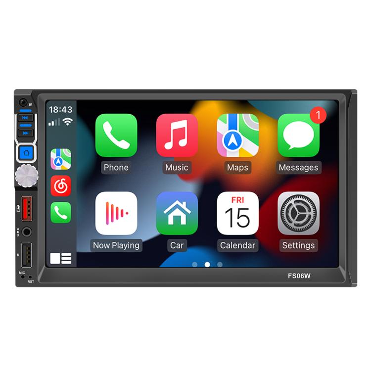 7 Inch Wireless CarPlay Mobile Phone Interconnection Car MP5(FS06W) - Car MP3 & MP4 & MP5 by PMC Jewellery | Online Shopping South Africa | PMC Jewellery | Buy Now Pay Later Mobicred