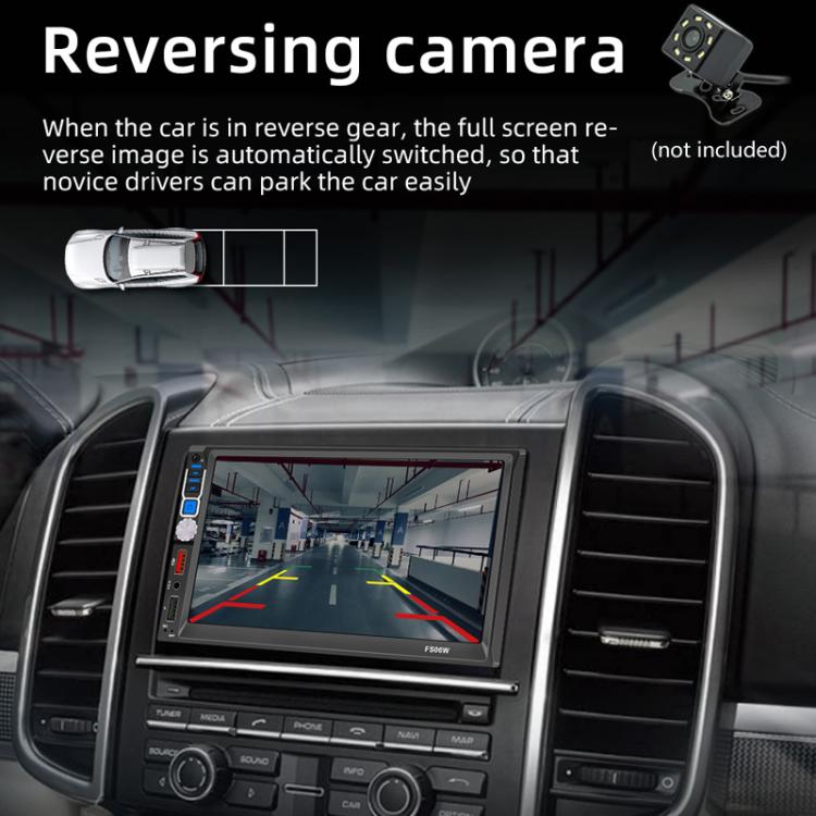 7 Inch Wireless CarPlay Mobile Phone Interconnection Car MP5(FS06W) - Car MP3 & MP4 & MP5 by PMC Jewellery | Online Shopping South Africa | PMC Jewellery | Buy Now Pay Later Mobicred
