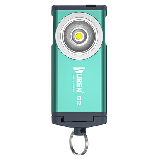 WUBEN G2 Strong Light LED Flashlight USB Outdoor Campers And Household Super Bright Key Chain Light(Green) - free shipping - PMC Jewellery - Order now!