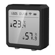 Wifi Temperature And Humidity Meter Sensor Equipment Smart Home Graffiti APP Temperature And Humidity Sensor(Black) - Smart Switch by PMC TechLife | Online Shopping South Africa | PMC TechLife | Buy Now Pay Later Mobicred