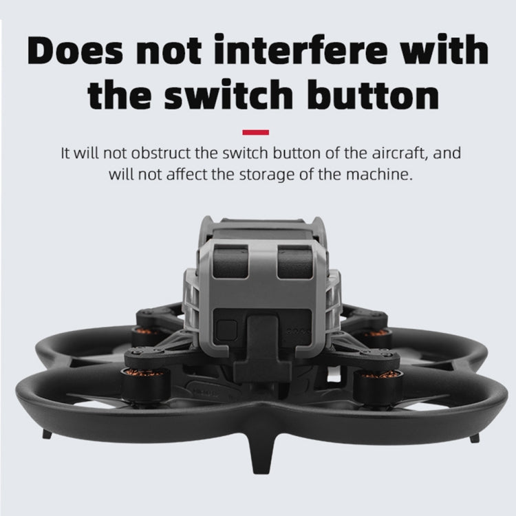 For DJI Avata Battery Anti-release Buckle Wear-resistant Battery Protection Buckle(Grey) -  by PMC TechLife | Online Shopping South Africa | PMC TechLife