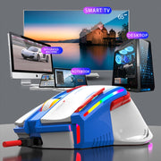 K-Snake Q15 9 Keys RGB Light Effect Wired Mechanical Mouse, Cable Length: 1.5m(Black)