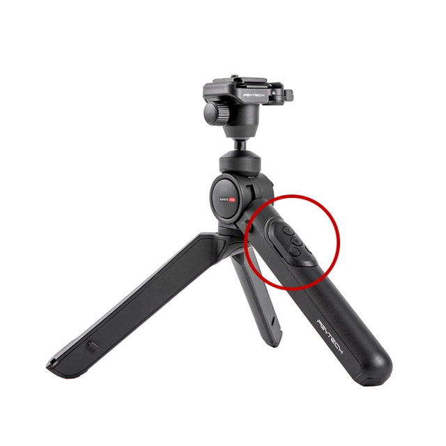 PGYTECH Camera Mobile Phone Desktop Pan Tilt Handheld Tripod, Specification: Remote Control Set