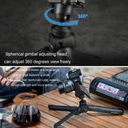 PGYTECH Camera Mobile Phone Desktop Pan Tilt Handheld Tripod, Specification: Only Tripod