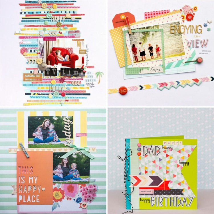 1 Sets PA2022 DIY Album Clipboard Handbook Card Background Paper, Size: 6 inch - Handbook Decorative Stickers by PMC TechLife | Online Shopping South Africa | PMC TechLife