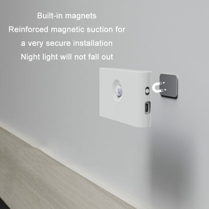 Human Infrared Smart Sensor Wireless Magnetic LED Night Light(Round Lens) - Sensor LED Lights by PMC Jewellery | Online Shopping South Africa | PMC Jewellery | Buy Now Pay Later Mobicred