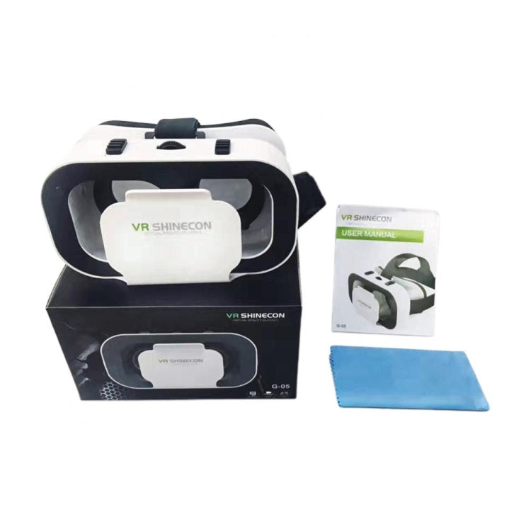 VRSHINECON G05 5th 3D VR Glasses Virtual Headset Digital Glasses(White) - free shipping - PMC Jewellery - Order now!