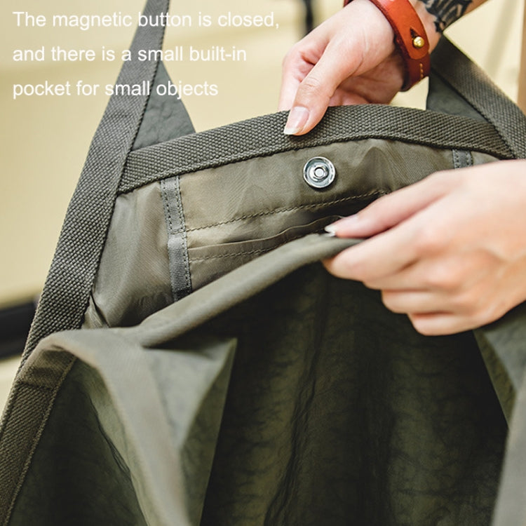 Maden YS2202809 Leisure Nylon Cloth Large Capacity Waterproof Handbag(Army Green) - free shipping - PMC Jewellery - Order now!