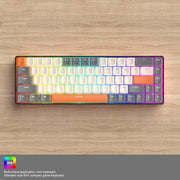 ZIYOU LANG T8 68 Keys RGB Gaming Mechanical Keyboard, Cable Length: 1.5m, Style: Micro Light Version Green Shaft