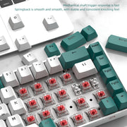 ZIYOU LANG T8 68 Keys RGB Gaming Mechanical Keyboard, Cable Length: 1.5m, Style: Micro Light Version Green Shaft