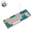 ZIYOU LANG  K3 100 Keys Game Glowing Wired Mechanical Keyboard, Cable Length: 1.5m, Style: Water Green Version Green Axis - free shipping - PMC TechLife - Order now!