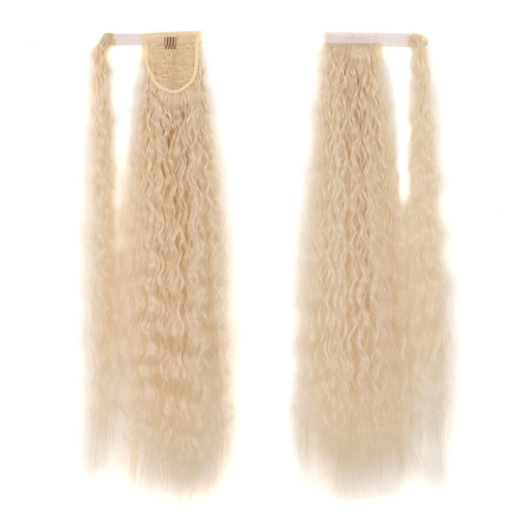 MST8568 Invisible Adhesive Bandage Wigs Corn Perm Long Ponytail Wigs(60) - free shipping - PMC TechLife - Order now!