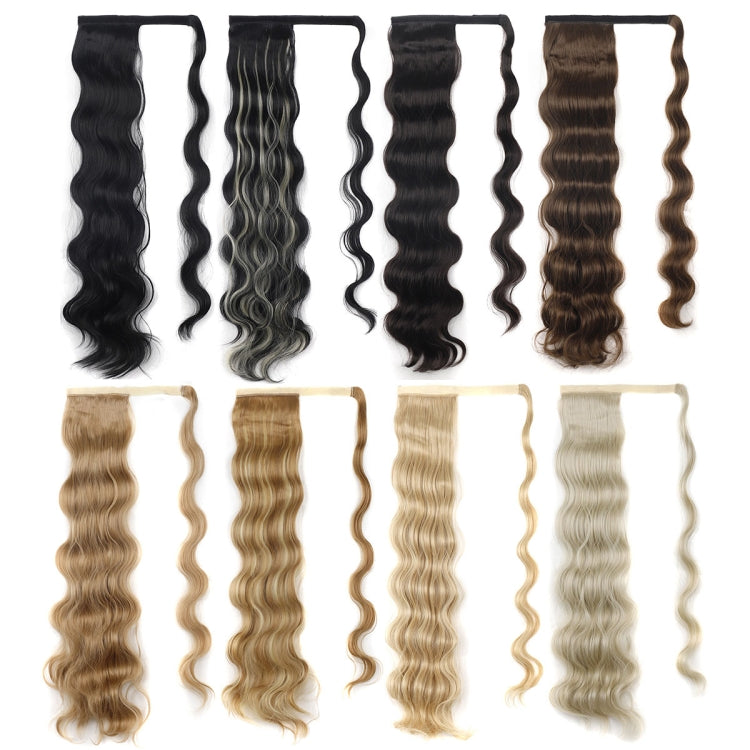 MST08 Adhesive Tie-On Wigs Ponytail Fluffy Long Curly Wigs High-Ponytail(88)