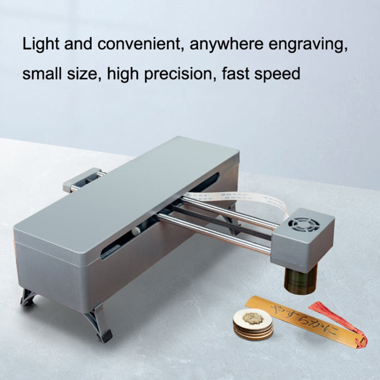 DAJA DJ7 7W Non-metal Laser Carvings Mini Marking Machine Can Cut Wood Board Paper Leather, US Plug