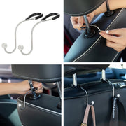 Multifunctional Car Seat Hooks With Diamond Inlay(Blue)