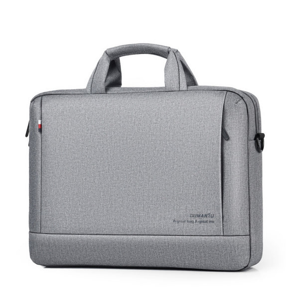 OUMANTU 020 Event Computer Bag Oxford Cloth Laptop Computer Backpack, Size: 14 inch(Light Gray)