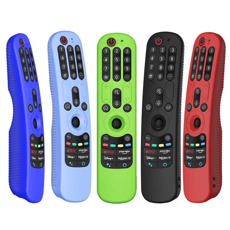 For LG An-MR21GC / AN-MR21N / AN-MR21GA TV Remote Control Silicone Protective Case(Blue) - Remote Control Covers by PMC TechLife | Online Shopping South Africa | PMC TechLife