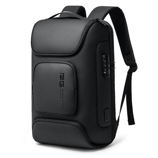 BANGE  BG-7216plus Antitheft Waterproof Travel Men Backpack 15.6 Inch Laptop Bag(Black) - free shipping - PMC Jewellery - Order now!