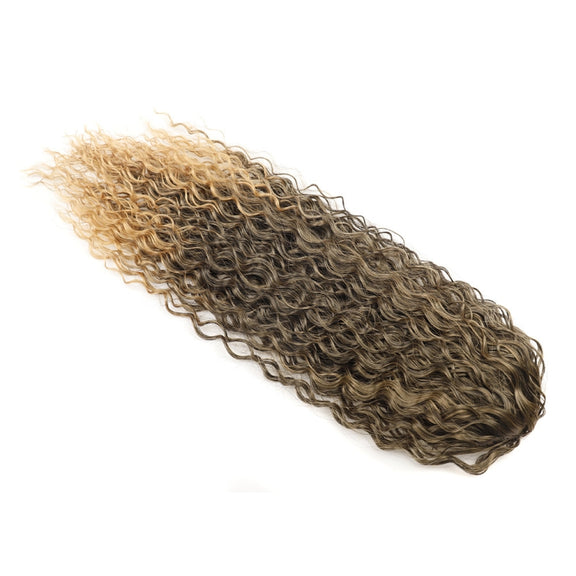 LSDP22 Drawstring Long Curly Wig Ponytail Mesh Curly Ponytail(1BT27)