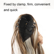 P96 Clip-On Wig Long Ponytail Water Ripple Long Curly Wig(8B)