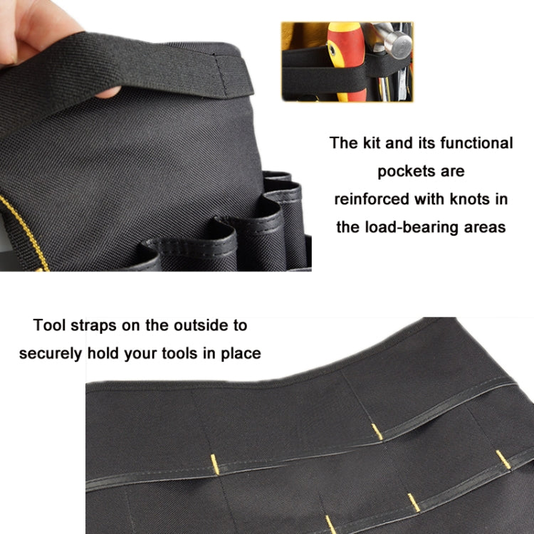 WINHUNT Multifunction Repair Hardware Barket Barrel Bag(30x28cm) - Storage Bags & Boxes by WINHUNT | Online Shopping South Africa | PMC Jewellery | Buy Now Pay Later Mobicred