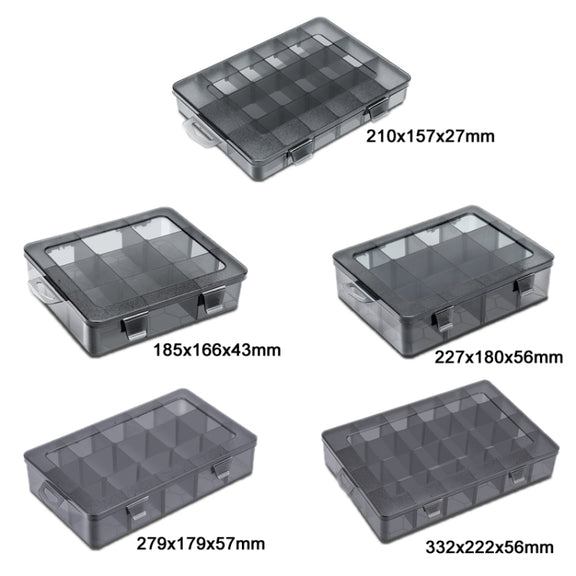 Multi-Compartment Sorted Electronic Parts Organiser, Specifications: 9 Grid