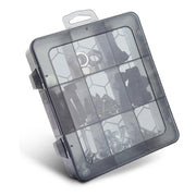 Multi-Compartment Sorted Electronic Parts Organiser, Specifications: 24 Grid