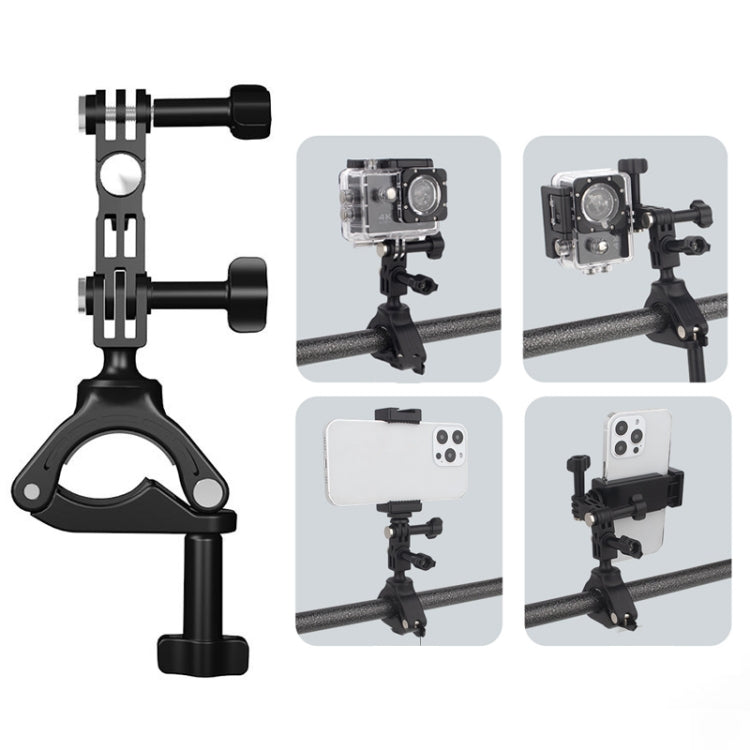 Bike Cycling Bracket Mount for Cell Phone & Sports Camera,Spec: Camera Set - Holders by PMC TechLife | Online Shopping South Africa | PMC TechLife | Buy Now Pay Later Mobicred