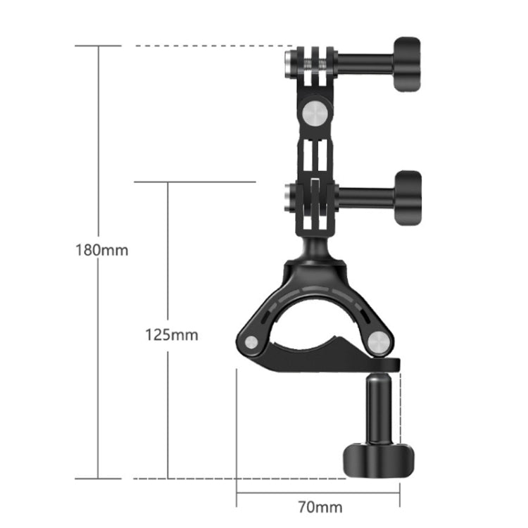 Bike Cycling Bracket Mount for Cell Phone & Sports Camera,Spec: Camera Set - Holders by PMC TechLife | Online Shopping South Africa | PMC TechLife | Buy Now Pay Later Mobicred
