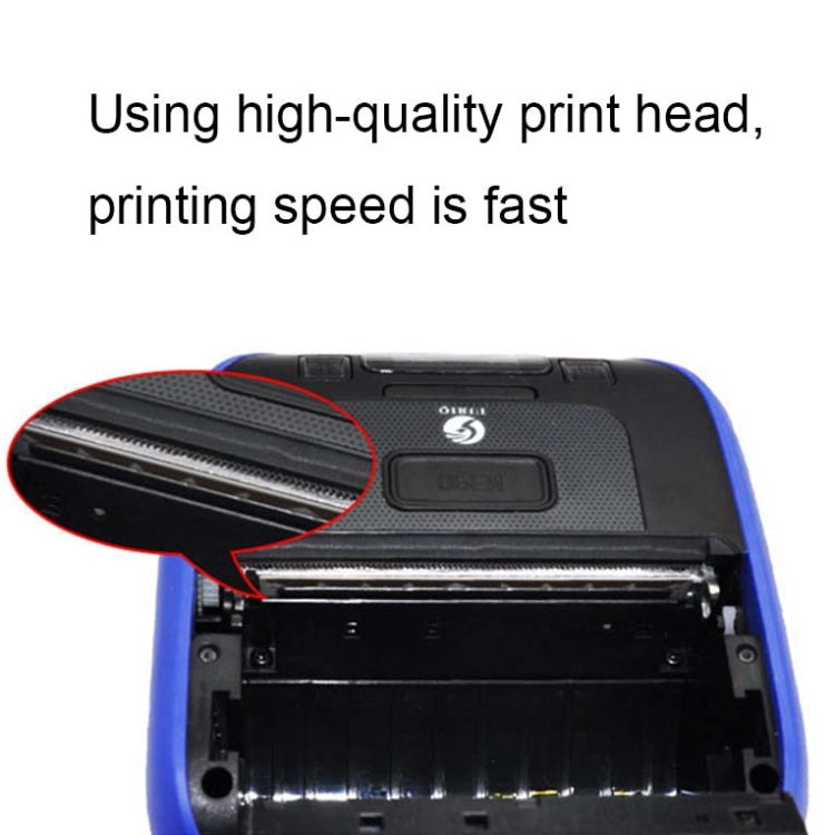 QIRUI 72mm Portable Thermal Receipt Express List Bluetooth Handheld Printer, CN Plug(QR-386A) - Printer by PMC TechLife | Online Shopping South Africa | PMC TechLife | Buy Now Pay Later Mobicred