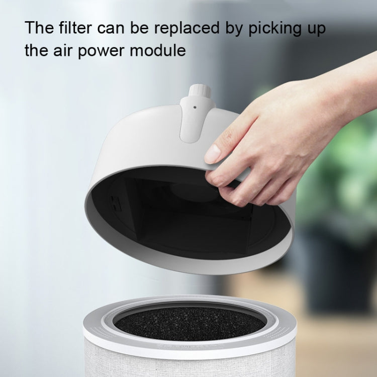 NBO-KJ290 Ultraviolet Air Purifier Desktop HEPA Air Disinfection Machine, US Plug(White) - Air Purifiers & Accessories by PMC TechLife | Online Shopping South Africa | PMC TechLife | Buy Now Pay Later Mobicred