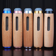 Car Smoking Multifunctional Anti-Flying Ashtray(Beechwood Gold)