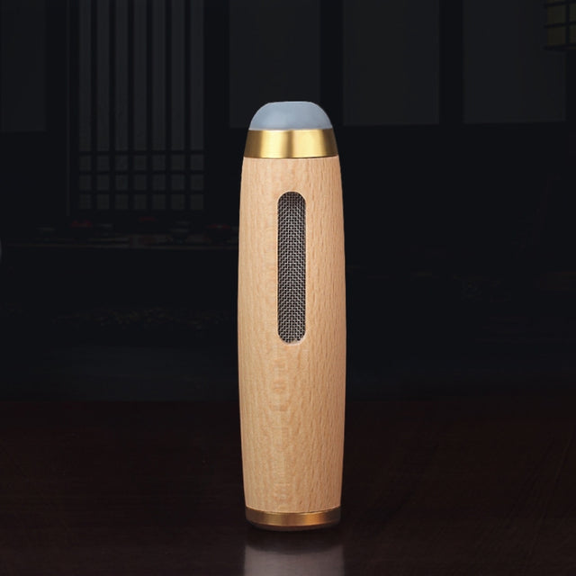 Car Smoking Multifunctional Anti-Flying Ashtray(Beechwood Gold)