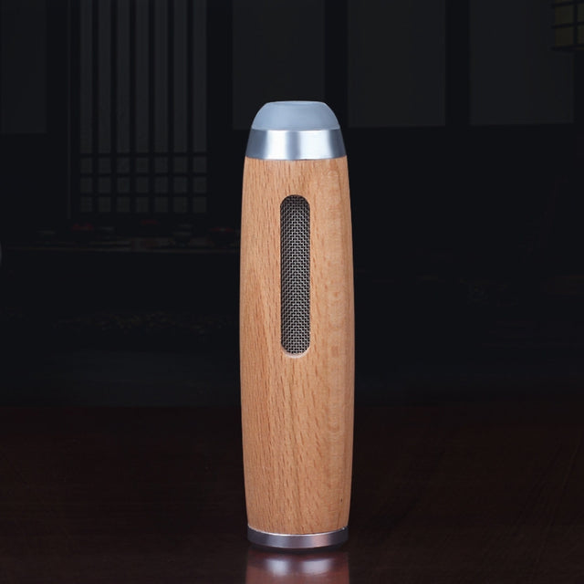 Car Smoking Multifunctional Anti-Flying Ashtray(Beechwood Silver)