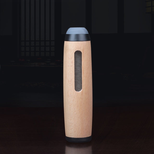 Car Smoking Multifunctional Anti-Flying Ashtray(Beechwood Black)