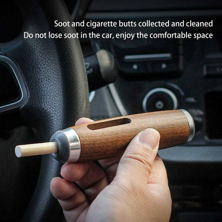 Car Smoking Multifunctional Anti-Flying Ashtray(Beechwood Rose Gold)
