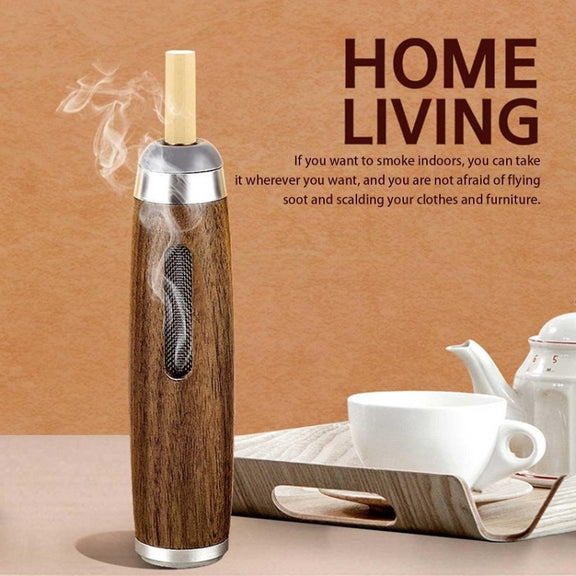 Car Smoking Multifunctional Anti-Flying Ashtray(Beechwood Gold)