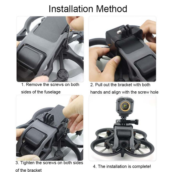 For DJI Avata CQT Upper Expansion Adapter Sports Camera Bracket(913356)
