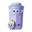 Cartoon Thermal Insulation Cup 316 Stainless Steel Coffee Mug Water Cup, Capacity: 400ml(Purple) - Vacuum Thermoses & Cups by PMC TechLife | Online Shopping South Africa | PMC TechLife