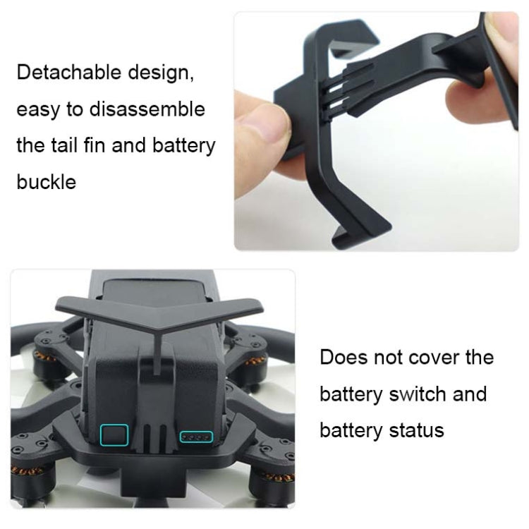 For DJI Avata CQT 2 In 1 Battery Anti-Falling Decorative Rear Wing Buckle Battery(913491) - free shipping - PMC TechLife - Order now!